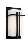 Trans Globe Lighting 40280 BK Crossed Cathedral Lantern, Black, Black [並行輸入品]