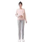 マタニティ パンツ ズボン インナー レギンス タイツ 妊婦服 妊娠 無地 シンプル レディース ロングパンツ 産前産後 マタニティウェア 美脚 10分丈 コットン 妊婦用 出産準備 出産祝い (M,
