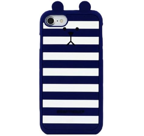 Amazon Co Jp クラフトホリック Craftholic Iphone 7 ケース シリコン Blue Border Sloth J1017 26 家電 カメラ