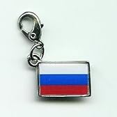 NATIONALFLAG 国旗柄ファスナーホルダー ロシア連邦 07164-2