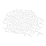 自動車用100PCSプラスチックのT字型4ミリメートルホースジョイナーコネクタアダプタレデューサー