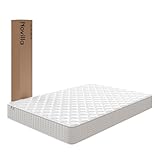 Novilla マットレス ダブル 極厚20cm ポケットコイル 硬さ180N 高反発 体圧分散 静音 圧縮梱包 140×195×20cm