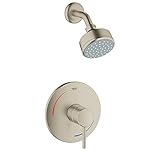 Grohe 35075en1 Concetto 1－ハンドル1-sprayタブ&シャワー蛇口でつや消しニッケル
