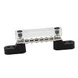 Fenteer 品質保証　高品質　耐食性　バス-バー　電気端子接合部　ボックス　最大150A　DC 12V〜48V　ボートマリン RV用　119.6mm×101mm×18mm