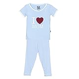 Kickee Pants SLEEPWEAR ユニセックス・ベビー カラー: ブルー