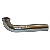LASCO 03-3459 1-1/4-Inch Chrome Plated Brass 22 Gauge Wall Bend Tube [並行輸入品]