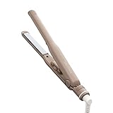 SALONIA サロニア ストレート ヘアアイロン 15mm 【ベージュ】 耐熱ポーチ付 SL-004SBE