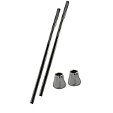 Plumb Pak PP22680 Sink Legs with Flanges, Chrome [並行輸入品]