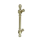 Allied Brass RD-3/8-SBR Retro Dot Collection Beaded Door Pull, 8, Satin Brass by Allied Brass