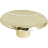 Anvilマーク2492407 1 – 7 / 8 "二つ折りドアノブ、ポリッシュ真鍮