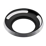 Toileum 39mmメタルレンズフード ねじ込み式レンズフード39 広角レンズフード 39mm対応カメラレンズ ワイド 39mmタイプレンズフード（シルバー）