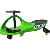 ラングスジャパン(RANGS) グッドデザイン賞 グッド・トイ賞 プラズマカー グリーン【ゴム製ウィール標準装備】耐荷重100kg 2人乗りも 室内でも屋外でも PlasmaCar 3歳以上