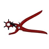 Acouto [パンチプライヤー] 6サイズ 回転レザーホール パンチプライヤー レザーベルト カットアイレット ロータリー構造 多機能 家庭、オフィスなど用(通常)