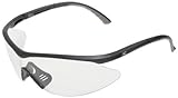 Edge Eyewear DB111 Banraj Safety Glasses, Black with Clear Lens [並行輸入品]
