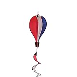 In The Breeze ITBAV1045 Mini Red White Blue Hot Air Balloon