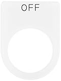 IM 押ボタン/セレクトスイッチ(メガネ銘板) OFF 黒 φ22.5 P226