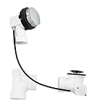 Westbrass D50P27-26 27-Inch PVC Cable Drive Bath Waste and Overflow Polished Chrome [並行輸入品]