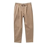 [ディッキーズ] イージーパンツ メンズ ストレッチ チノ ウエスト紐 ポケット ボトムス ベージュ:L