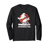 Ghostbusters No Ghost with Ecto Vector 長袖Tシャツ
