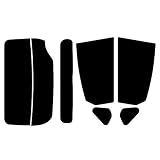 ハードコートタイプ (ノーマル) プリウス用 (30系 ZVW30) ※リアワイパー切り抜き有り仕様※ リアセット用 カット済みカーフィルム/ダークスモーク (13%)