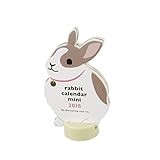 グリーティングライフ 2018年 アニマル ダイカット カレンダー ミニ うさぎ C-1020-ET