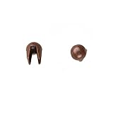 1003 Pearl Nailhead, Size 7, Solid Brass, Colonial Copper Finish, 3000 pieces per pack [並行輸入品]