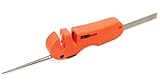 Accusharp 028C 4-in-1 Knife and Tool Sharpener, Blaze Orange [並行輸入品]