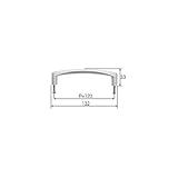 LIXIL メンテナンス部品 リビング建材用部品 クローゼット 把手 ファインシルバー[NZZZ924] *製品色・形状等仕様変更になる場合があります*