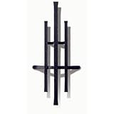 妻飾り IT4707 グラファイトブラック シンボル アイアン風壁飾り アルミ鋳物