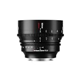 7artisans 50mm T2.0 ビジョンシネレンズ フルフレーム 大口径レンズ プロフェッショナルシネマレンズ 低歪みシネマレンズ マニュアルフォーカス SONY EマウントカメラFX3 A7S A7S2 A7S3 A7M3 A1 A9 A7R A7C A6400などに対応 映画、ビデオ、VLOGなどプロの映像制作 動画撮影用 (50mmT2.0)