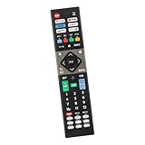 テレビリモコン RR-020 fits forスマートテレビ JU55G7EG JU50G7EG JL32G7EG JL40G7EG JU65G7EG JU75G7EG JU85G7EG MV24CH06 MV40CH06など 音声検索対応