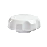 国産 POM (ジュラコン) Dキャップ 菊型ノブ 白色 M4用xd10xD20xH8.5 10ヶ入 DCF-04W