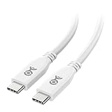 Cable Matters 40Gbps USB4 ケーブル 0.8m、[8K 60Hz / 4K 240Hz ビデオ・240W充電・40Gbpsデータ] USB 4 / USBC ケーブル、Thunderbolt 4 / MacBook/XPS/Surface Pro対応、ホワイト