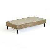 Memory Foam Kidz Cover for Full-Size Box Spring or Metal Foundation, Beige [並行輸入品]