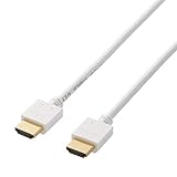 エレコム HDMI ケーブル 1.5m 4K × 2K対応 ホワイト DH-HD14EB15WH
