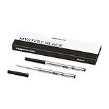 Montblanc モンブラン ボールペン替芯 M 箱入り 2本入り ミステリーブラック 116190（128211）モンブラン替芯