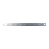 シンワ測定 イモノ尺 30cm 20伸 cm表示 シルバー 15156