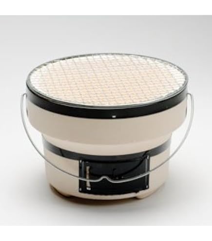 Amazon.co.jp: ポーラスセラミックス炭火コンロ長角七輪 BQ8WF 4~8人用