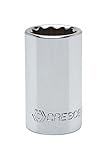 Crescent CDS61 1/2" Drive, 15/16" Standard Length Socket - 12 Point [並行輸入品]