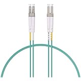 【10Gtek 】OM3 マルチモード デュプレックス LC/LC コネクタ 光ケーブル 0.2m~150m選択可 宅内光配線コード 光ファイバーケーブル (1m）