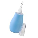 【ノーブランド品】赤ちゃん　幼児　鼻クリーナー　鼻アスピレーター　鼻吸い器　鼻みず取り器　鼻水吸引器　全2色 - ブルー