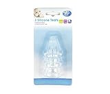 First Steps Medium Flow Silicone Baby Feeding Teats BPA Free by RSW