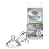 Closer to Nature slow Flow Teats - by Tommee Tippee
