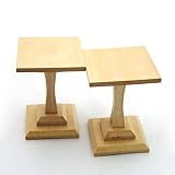 将棋 駒台 本榧の次ぐ ヒバ ３寸 １本足