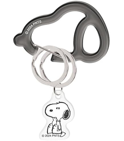 スヌーピー チャーム フック キーホルダー SNOOPY スヌーピー キーホルダー キャラクター キーチャーム 3連