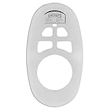 LASCO 04 – 3900ベース修復プレート下withインストールトイレボウル、プラスチック