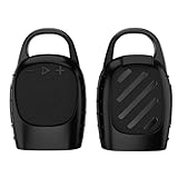 For JBL CLIP5ケースカバー 保護ケース bluetoothスピーカー 保護カバー Bluetoothスピーカー 専用保護収納シリコンケース 柔らかい 防水防塵 軽量 耐衝撃性 耐久性 ソフト 衝撃 吸収 for JBL CLIP5 Bluetoothスピーカー 用 シリコン保護ケース 屋外 ポータブル保護ソフトケース (ブラック)