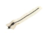 Y.K.K 玉付ファスナー 40cm 10本入 生成 3GKB40-801