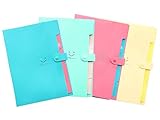 4ピースプラスチック拡張ファイルフォルダー7ポケットA4レターサイズアコーディオンフォルダーペーパーオーガナイザーオフィスビジネス用