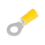 Gardner Bender 10-107 Terminal Ring, 12-10 AWG, Stud Sz 12-1/4, Yellow (50 pk) [並行輸入品]
